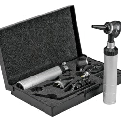 KaWe COMBILIGHT C10 Otoscope And EUROLIGHT E10 Ophthalmoscope Basic Kit, Silver