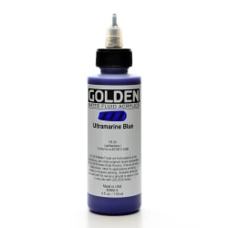 Golden Matte Fluid Acrylic Paint, 4 Oz, Raw Sienna