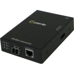 Perle S-110-S2LC40 Fast Ethernet Media Converter - 1 x Network (RJ-45) - 1 x LC Ports - DuplexLC Port - 100Base-EX, 10/100Base-TX - 24.85 Mile - External