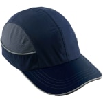 Ergodyne Skullerz Bump Cap, 8950 Long Brim, Navy