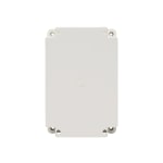 Eaton Tripp Lite Series Waterproof Electrical Junction Box - Cat5e/6, Surface Mount, Industrial, Single Gang, IP68, TAA, 2 Cutouts - Cable junction box - surface mountable - white - 1-gang - TAA Compliant