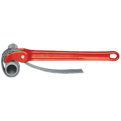 Strap Pipe Wrench, 3 1/2 in OD, 1/2 in X 17 in Strap