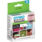 DYMO LabelWriter Labels, DYM1976411, Permanent Adhesive, 1inW x 2 1/8inL, Thermal Transfer, White, Roll Of 160