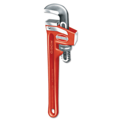 Cast Iron Pipe Wrenches, Alloy Steel Jaw, 10 in