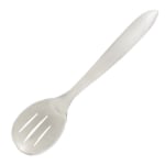 Hoffman Browne Slotted Serving Spoons, 10in, Silver, Pack Of 48 Spoons