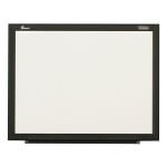 SKILCRAFT Dry-Erase Whiteboard, 24in x 18in, Aluminum Frame With Black Finish (AbilityOne 7110 01 651 1293)