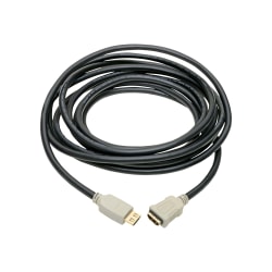 Tripp Lite HDMI 2.0b Extension Cable, 15ft, Beige/Black