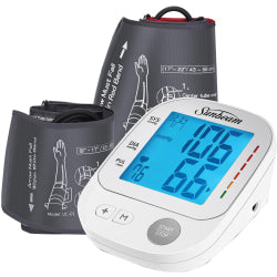 Sunbeam 16994 Upper Arm Blood Pressure Monitor, White