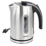 Better Chef 1.7-Liter Stainless Steel 360 deg. Cordless Electric Kettle, Silver