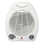 Vie Air 1500-Watt Fan Heater, Office, 5-1/4in x 7-3/4in, White