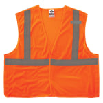 Ergodyne GloWear Breakaway Mesh Hi-Vis Type-R Class 2 Safety Vest, Small, Orange