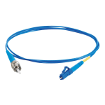 C2G 2m LC-ST 9/125 Simplex Single Mode OS2 Fiber Cable TAA - Blue - 6ft - Patch cable - LC single-mode (M) to ST single-mode (M) - 2 m - fiber optic - simplex - 9 / 125 micron - OS2 - blue