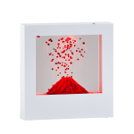 Adesso Simplee Volcano Light Box, 9inH, White