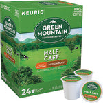 Green Mountain Coffee K-Cups, Medium Roast, Half-Caffeinated, Carton Of 24 K-Cups