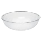 Cambro Camwear Round Pebbled Bowls, 10in, Clear, Set Of 12 Bowls