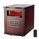 Optimus Infrared Quartz Heater With Remote, 14-1/2in x 21in