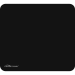 Compucessory Smooth Cloth Nonskid Mouse Pads - 9.50in x 8.50in Dimension - Black - Rubber, Cloth - 1 Pack