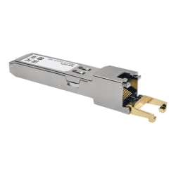 Tripp Lite Cisco-Compatible GLC-T SFP Mini Transceiver 1000Base-TX Copper RJ45 Cat5e Cat6 328.08 ft. (100 m) - For Data Networking, Optical Network 1 RJ-45 10/100/1000Base-TX Network LAN - Twisted Pair - Category 5e, Category 6Gigabit Ethernet