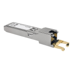 Tripp Lite Cisco-Compatible GLC-T SFP Mini Transceiver 1000Base-TX Copper RJ45 Cat5e Cat6 328.08 ft. (100 m) - For Data Networking, Optical Network 1 RJ-45 10/100/1000Base-TX Network LAN - Twisted Pair - Category 5e, Category 6Gigabit Ethernet