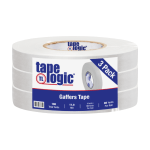 Tape Logic Gaffers Tape, 1in x 60 Yd., 11 Mil, White, Case Of 3 Rolls