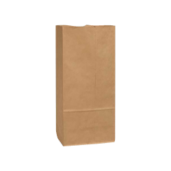 Duro Bag General Paper Bags, 25#, 18in" x 8.25in x 5.25in, 40 Lb Base Weight, 40% Recycled, Brown Kraft, Bundle Of 500