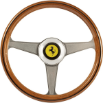 Thrustmaster Ferrari 250 GTO Wheel Add-On - Black, Silver, Brown, Yellow