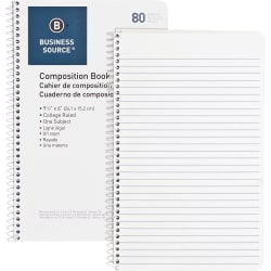 Five Star Personal Spiral Notebook, College Ruled, 4 3/8in x 7in, Gray