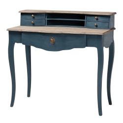 HON 10500 72inW 2-Drawer Left-Pedestal Computer Desk, Ash