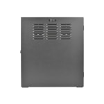 Tripp Lite 2U Wall Mount Low Profile Secure Rack Enclosure Cabinet Vertical - For LAN Switch, Patch Panel - 5U Rack Height x 19in Rack Width x 20in Rack Depth - Wall Mountable - Black - Steel - 150 lb Maximum Weight Capacity