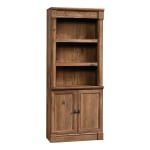 Sauder Palladia 72inH Library Bookcase With Doors, Vintage Oak