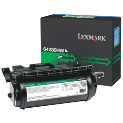 Lexmark 64080HW High-Yield Black Toner Cartridge