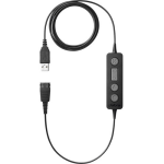 Jabra LINK 260 - Headset adapter - USB male to Quick Disconnect male