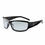 Ergodyne Skullerz Safety Glasses, Thor, Black Frame, Indoor/Outdoor Lens