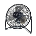 Vie Air 9in 3-Speed High-Velocity Floor Fan, 11-1/2in x 11-1/2in