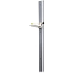 Health o Meter Wall-Mounted Height Rod - 55.5in Length - 1/16 Graduations - Imperial, Metric Measuring System - 1 Each