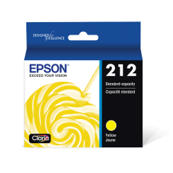 Epson 212 Claria Yellow Ink Cartridge, T212420-S