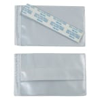 SuperScan Vinyl Envelope, 4in x 6in, Clear, Case of 50