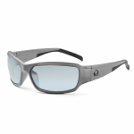 Ergodyne Skullerz Safety Glasses, Thor, Matte Gray Frame, Indoor/Outdoor Lens