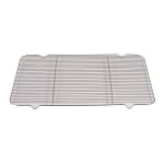 Winco Full-Size Steel Cooling Rack, 16in x 24in, Silver