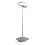 Koncept Royyo LED Desk Lamp, 17-7/16inH, Silver/Oxford Felt Base Plate