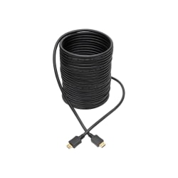 Tripp Lite High-Speed HDMI Cable With Gripping Connector, 35ft