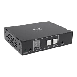 Tripp Lite HDMI/ DVI Over IP Transmitter/ Extender RS-232 IR Control 1080p - 1 Input Device - 328.08 ft Range - 1 x Network (RJ-45) - 1 x HDMI In - 1 x HDMI Out - Serial Port - 1920 x 1080 - Twisted Pair - Category 6 - Wall Mountable, Rack-mountable