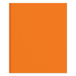 Office Depot Brand 2-Pocket Paper Folder with Prongs, Letter Size, Orange