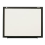 SKILCRAFT Dry-Erase Whiteboard, 24in x 36in, Aluminum Frame With Black Finish (AbilityOne 7110 01 651 1294)