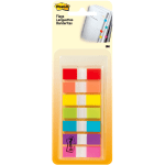 Post-it Assorted 1/2in Portable Flags - Assorted - Self-stick - 189 / Pack