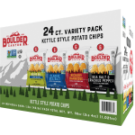 Boulder Canyon Inventure Variety Pack - Non-GMO, Gluten-free - Bag - 1.50 oz - 24 / Carton