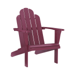 Linon Troy Adirondack Outdoor Chair, Red