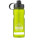 Ergodyne Chill-Its 5151 Wide Mouth Water Bottle, 34 Oz, Lime