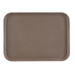 Cambro Rectangular Camtread Trays, 15in x 20in, Tavern Tan, Set Of 12 Trays