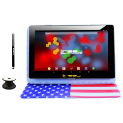 Linsay F10IPS Tablet, 10.1in Screen, 2GB Memory, 64GB Storage, Android 13, USA